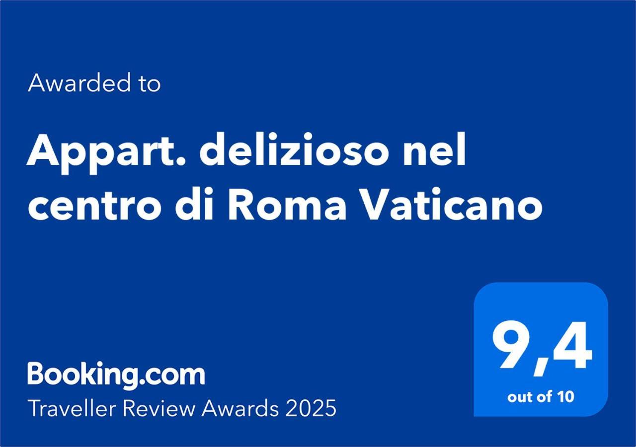 Appart. Delizioso Nel Centro Di Roma Vaticano Exterior foto